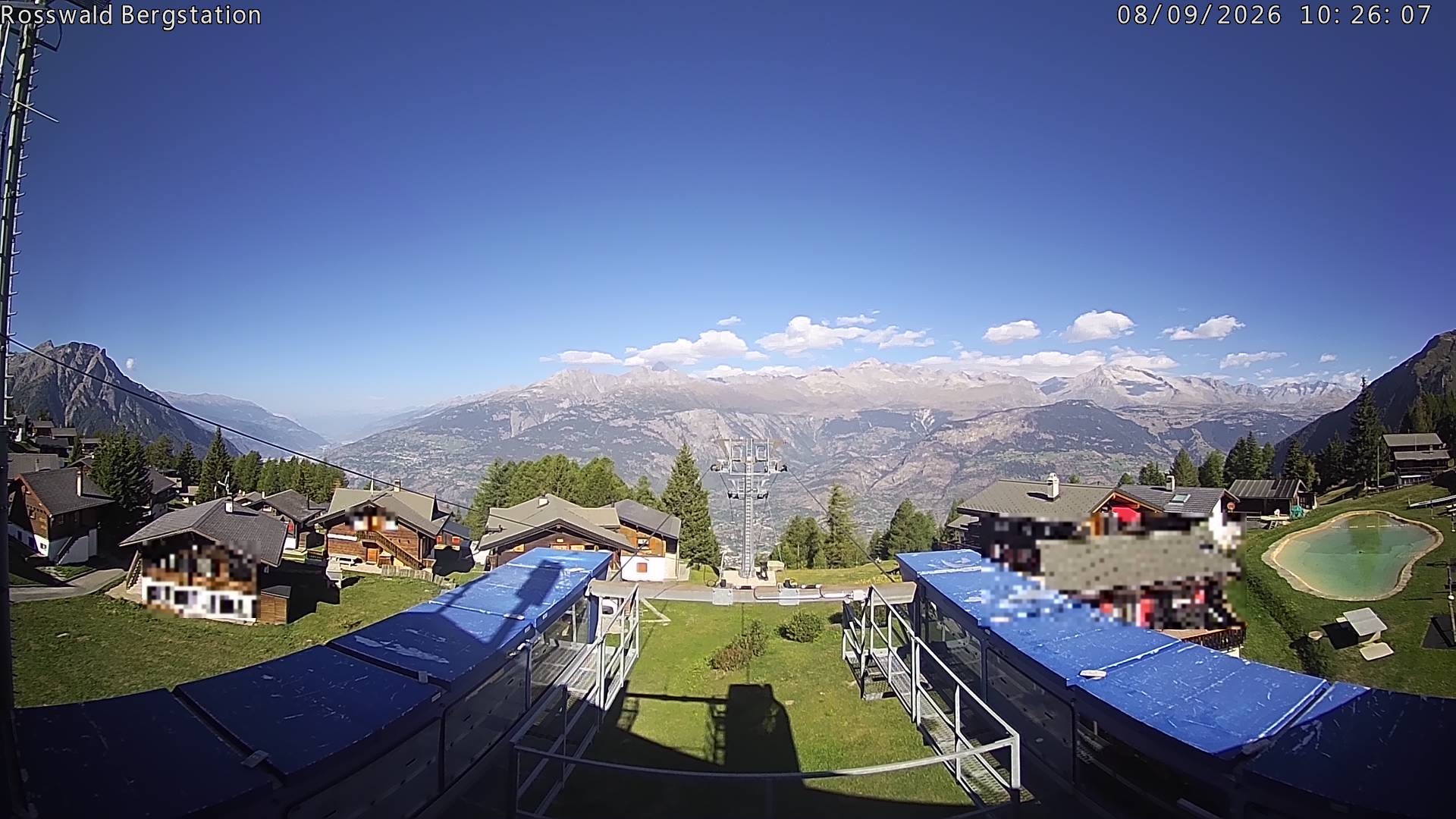 Archived image Webcam Rosswald - top station
