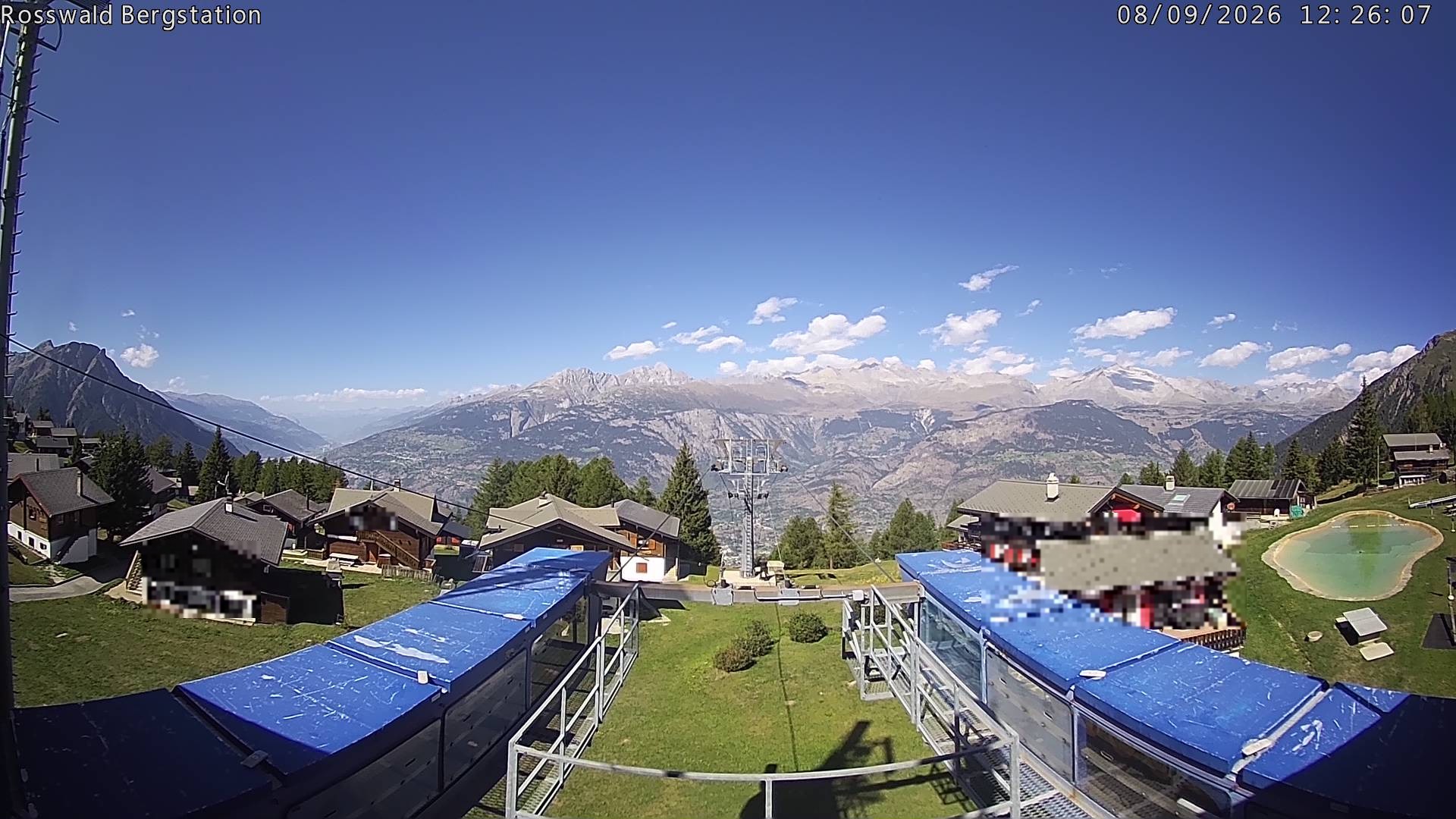 Archived image Webcam Rosswald - top station