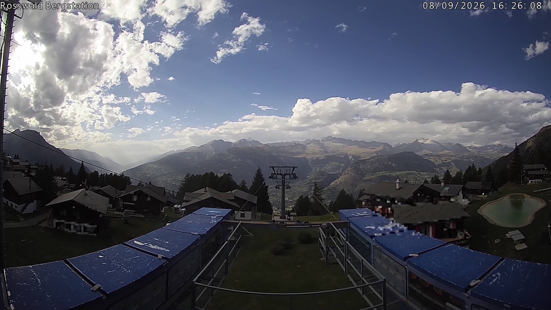 Archived image Webcam Rosswald - top station