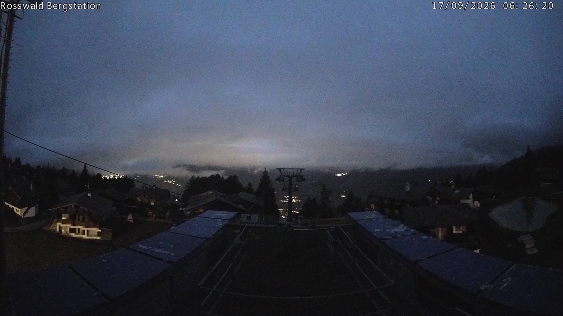 Archiv Foto Webcam Rosswald - Bergstation
