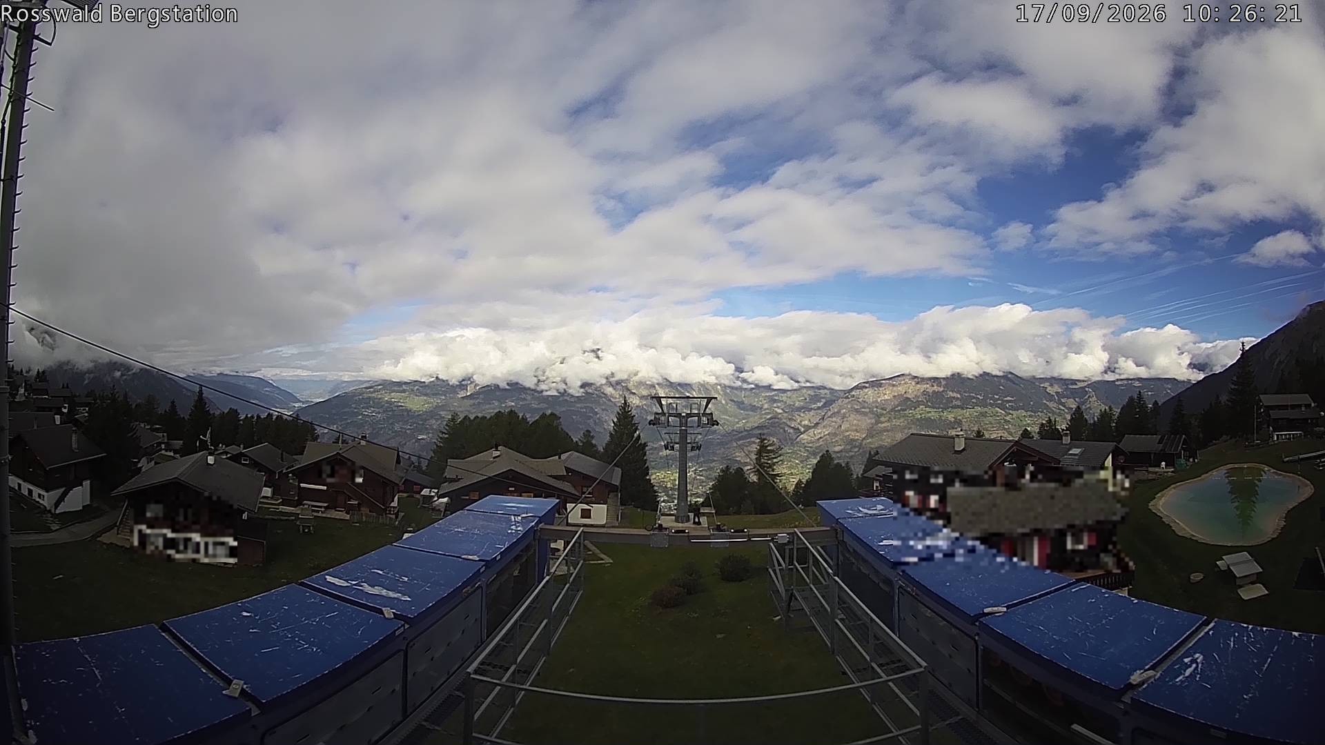 Archived image Webcam Rosswald - top station