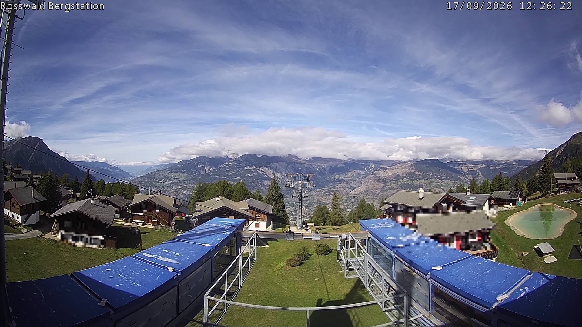 Archived image Webcam Rosswald - top station