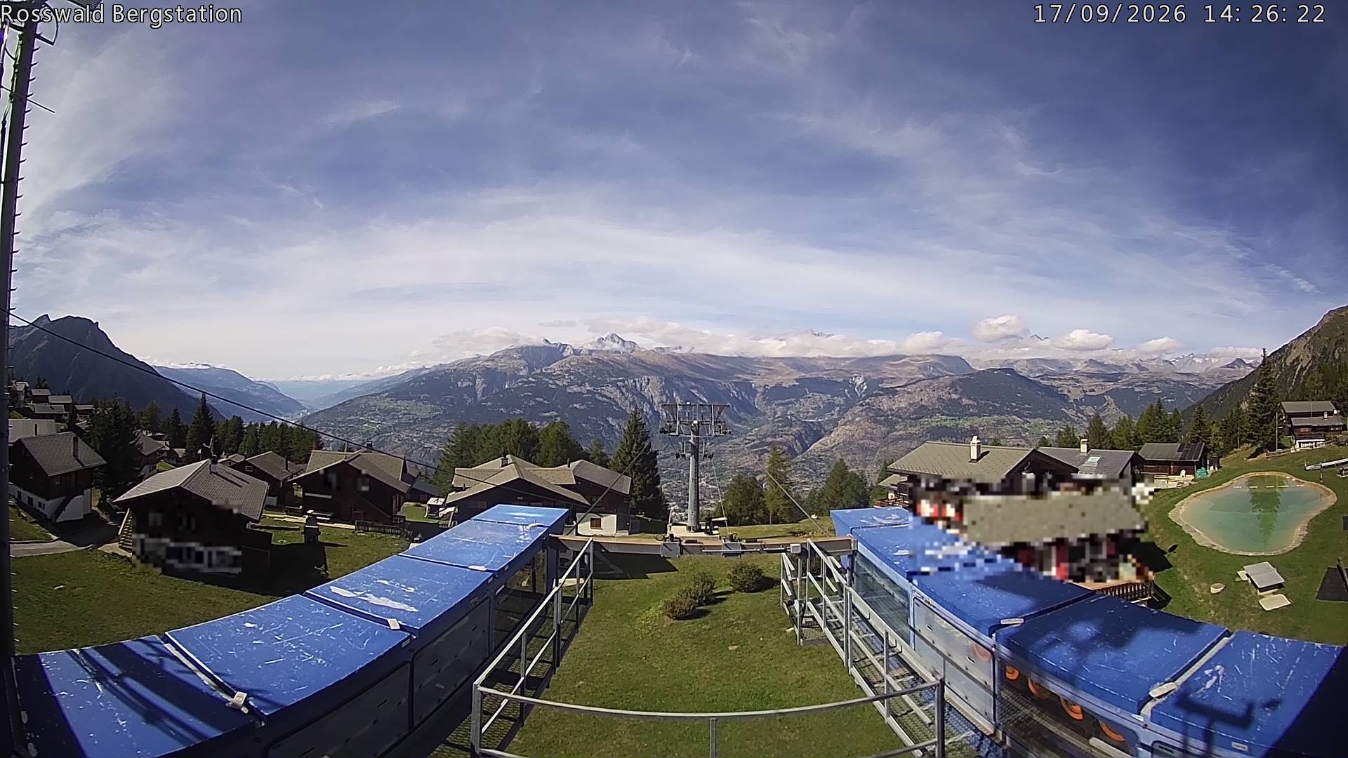 Archived image Webcam Rosswald - top station