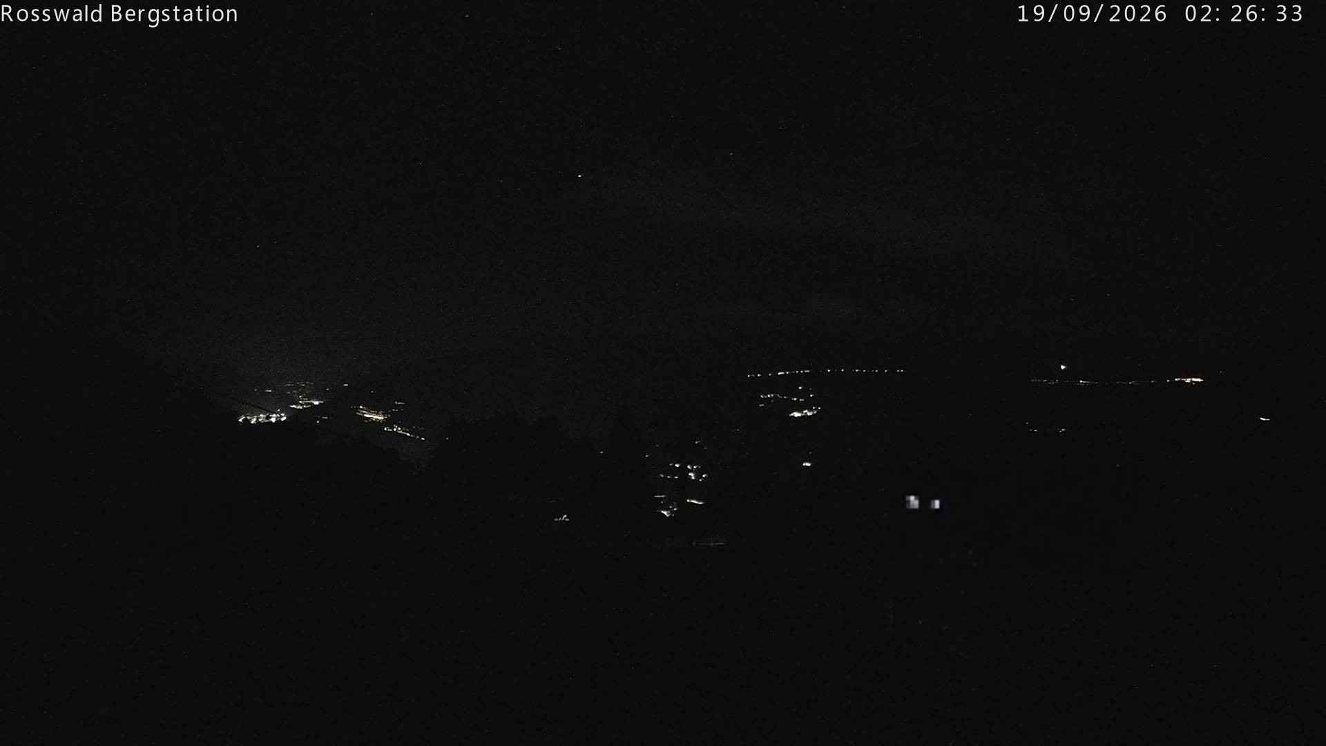 Archiv Foto Webcam Rosswald - Bergstation