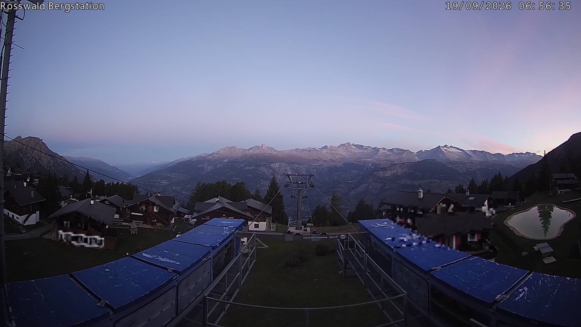 Archiv Foto Webcam Rosswald - Bergstation
