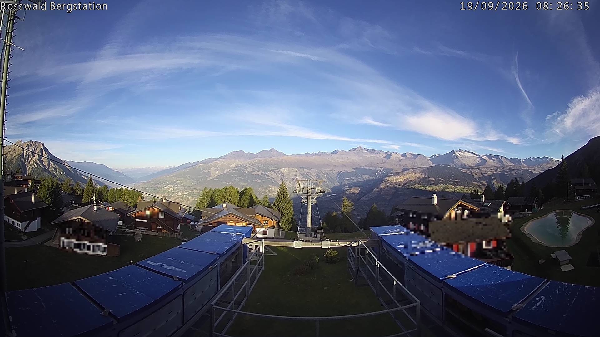 Archiv Foto Webcam Rosswald - Bergstation