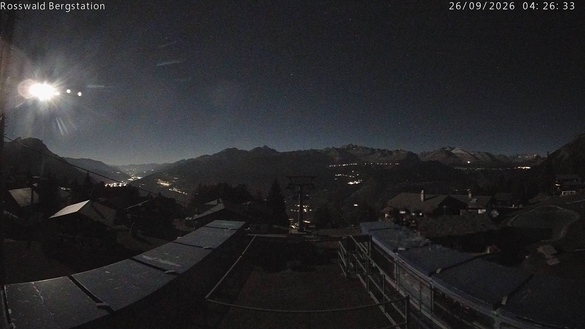 Archived image Webcam Rosswald - top station