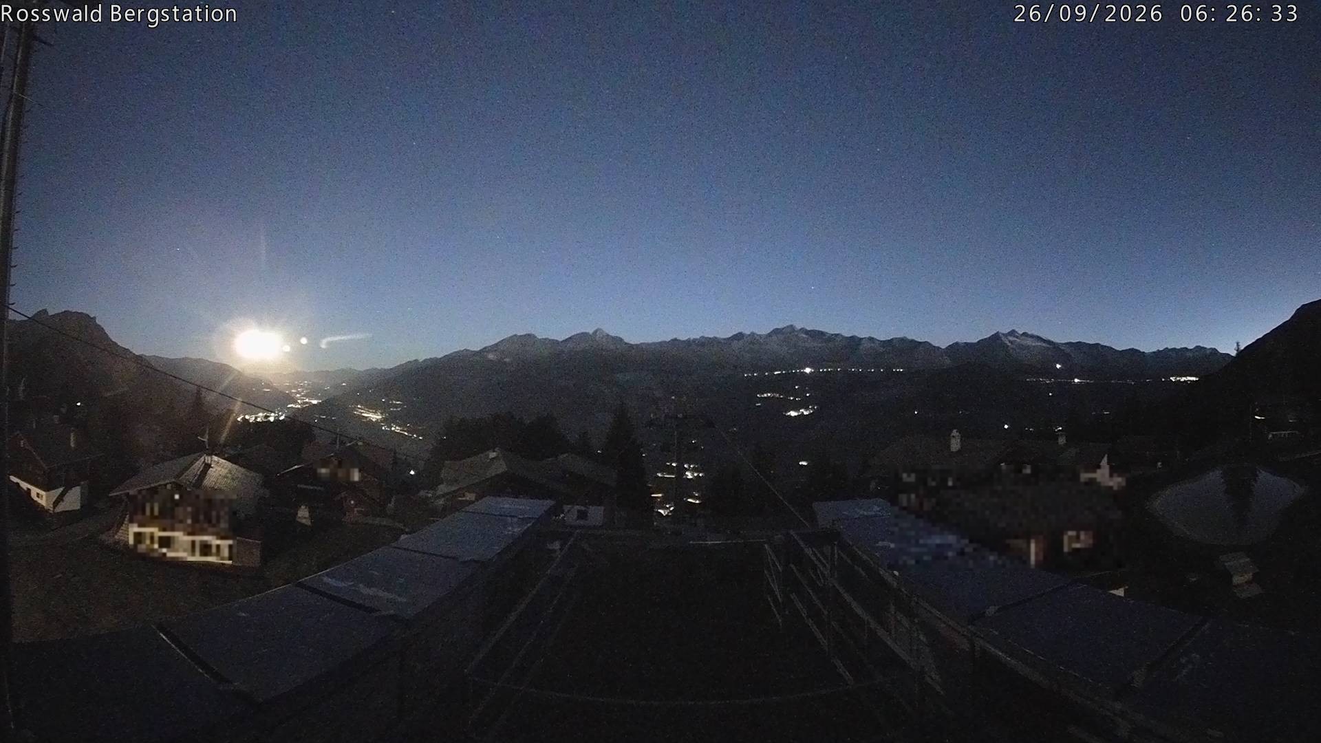 Archived image Webcam Rosswald - top station