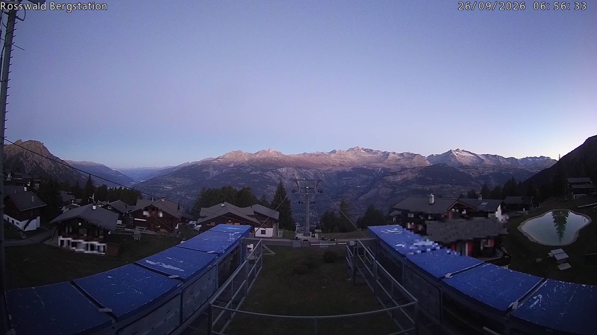Archived image Webcam Rosswald - top station