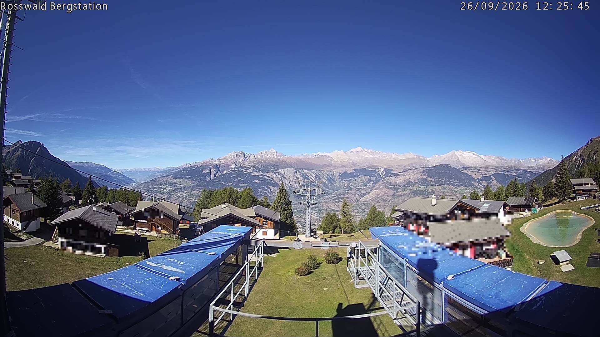 Archiv Foto Webcam Rosswald - Bergstation