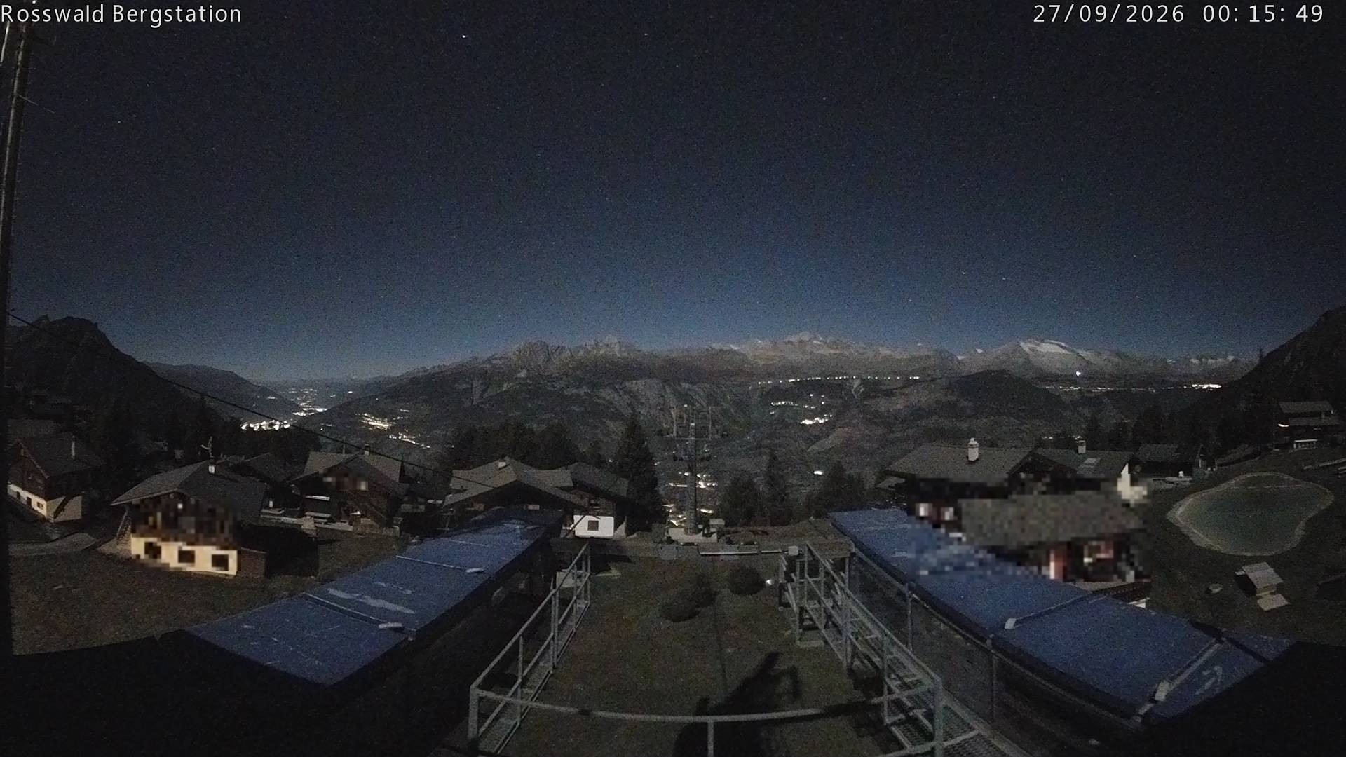 Archiv Foto Webcam Rosswald - Bergstation