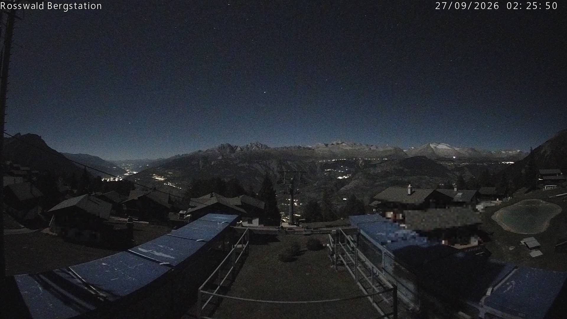 Archiv Foto Webcam Rosswald - Bergstation