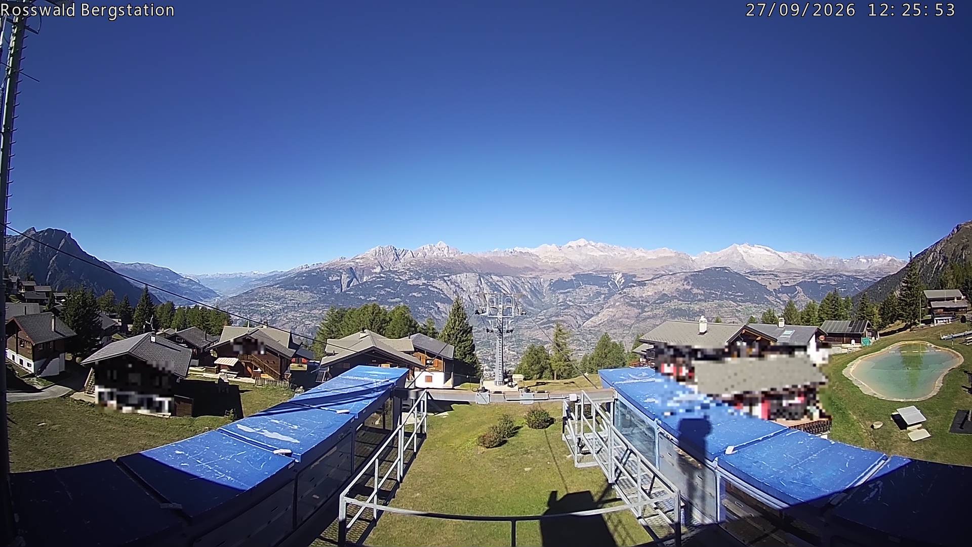 Archiv Foto Webcam Rosswald - Bergstation