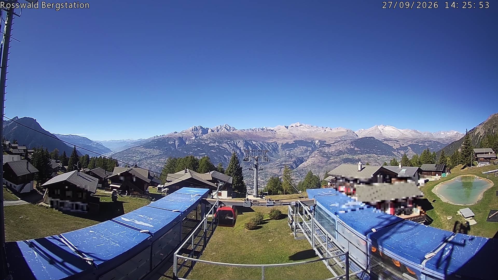 Archiv Foto Webcam Rosswald - Bergstation