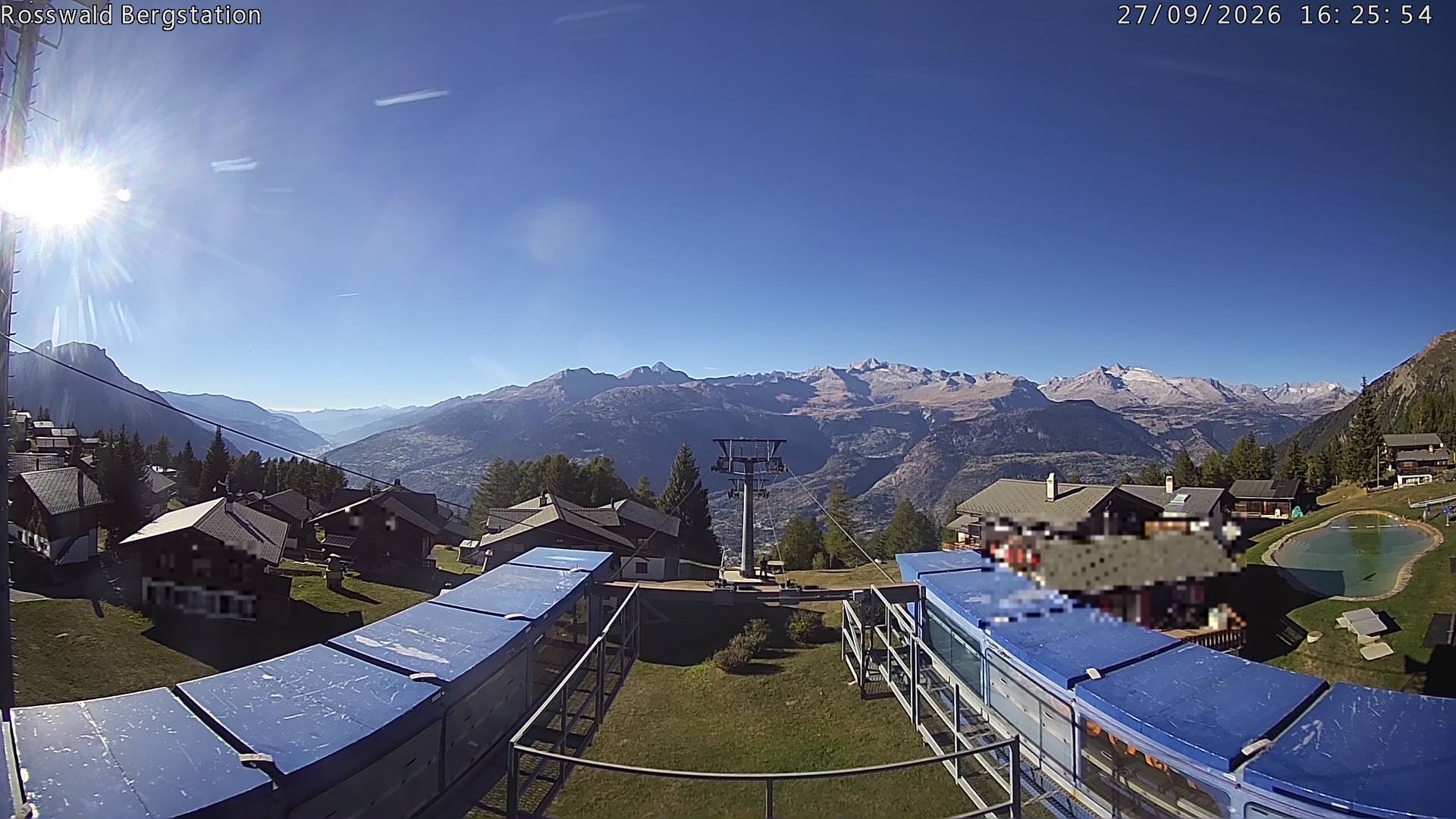 Archiv Foto Webcam Rosswald - Bergstation
