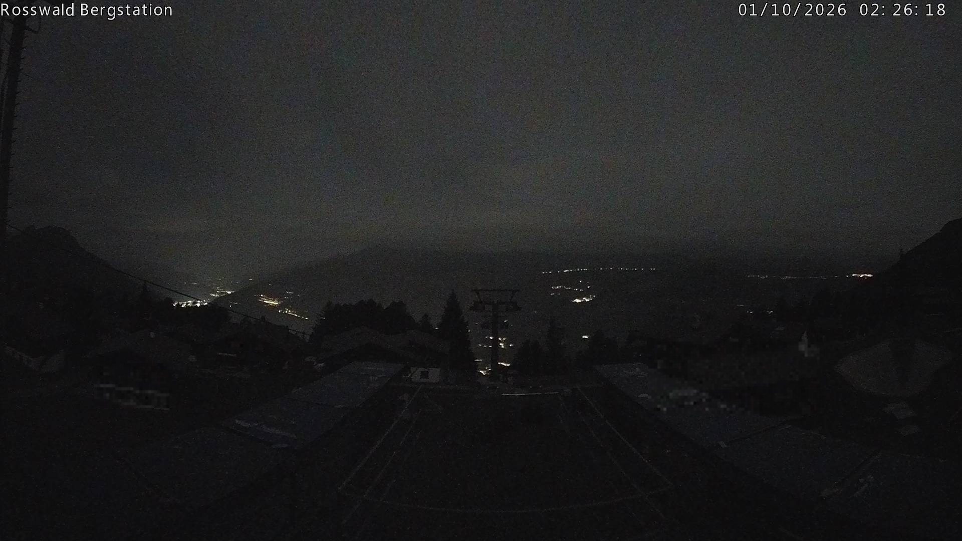 Archived image Webcam Rosswald - top station