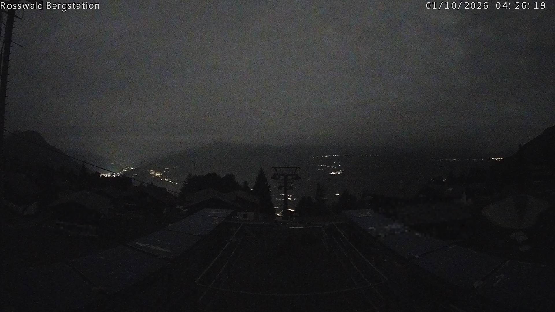 Archived image Webcam Rosswald - top station