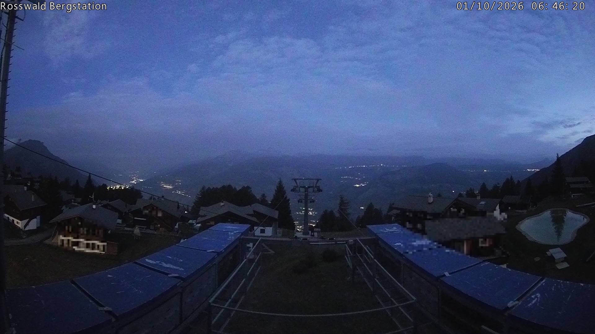 Archived image Webcam Rosswald - top station