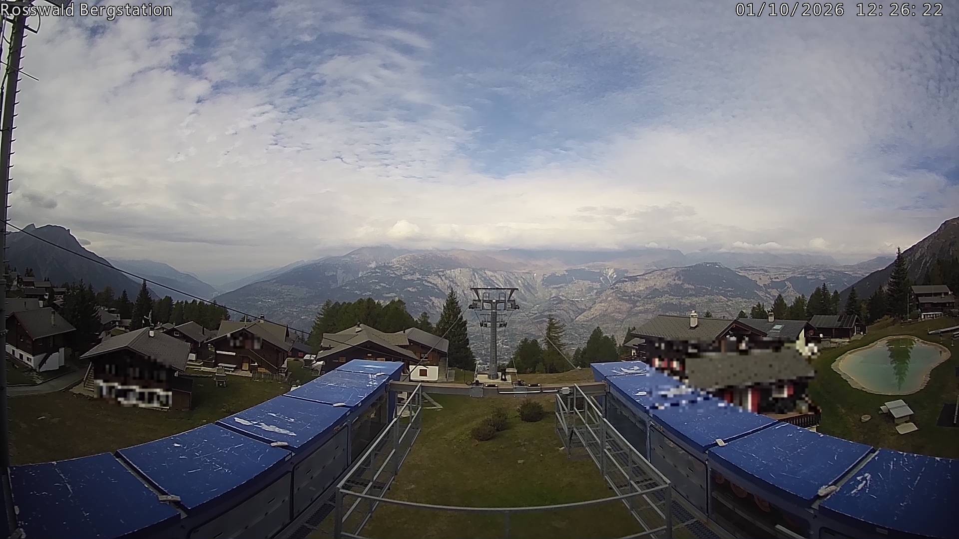 Archived image Webcam Rosswald - top station