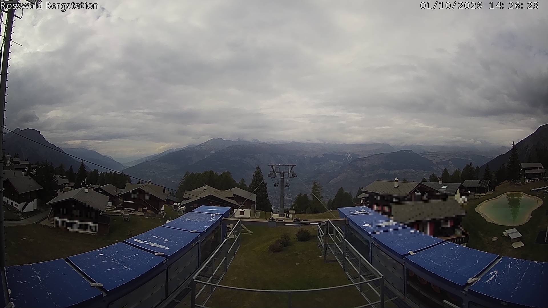 Archived image Webcam Rosswald - top station