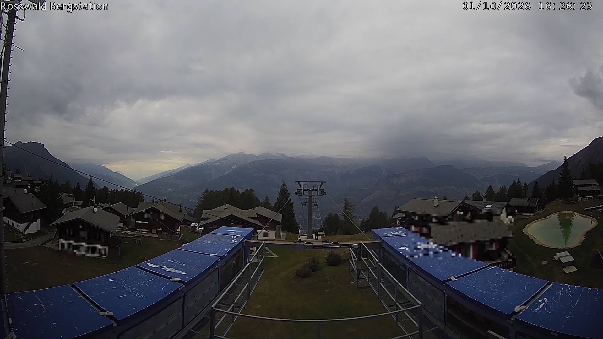 Archived image Webcam Rosswald - top station