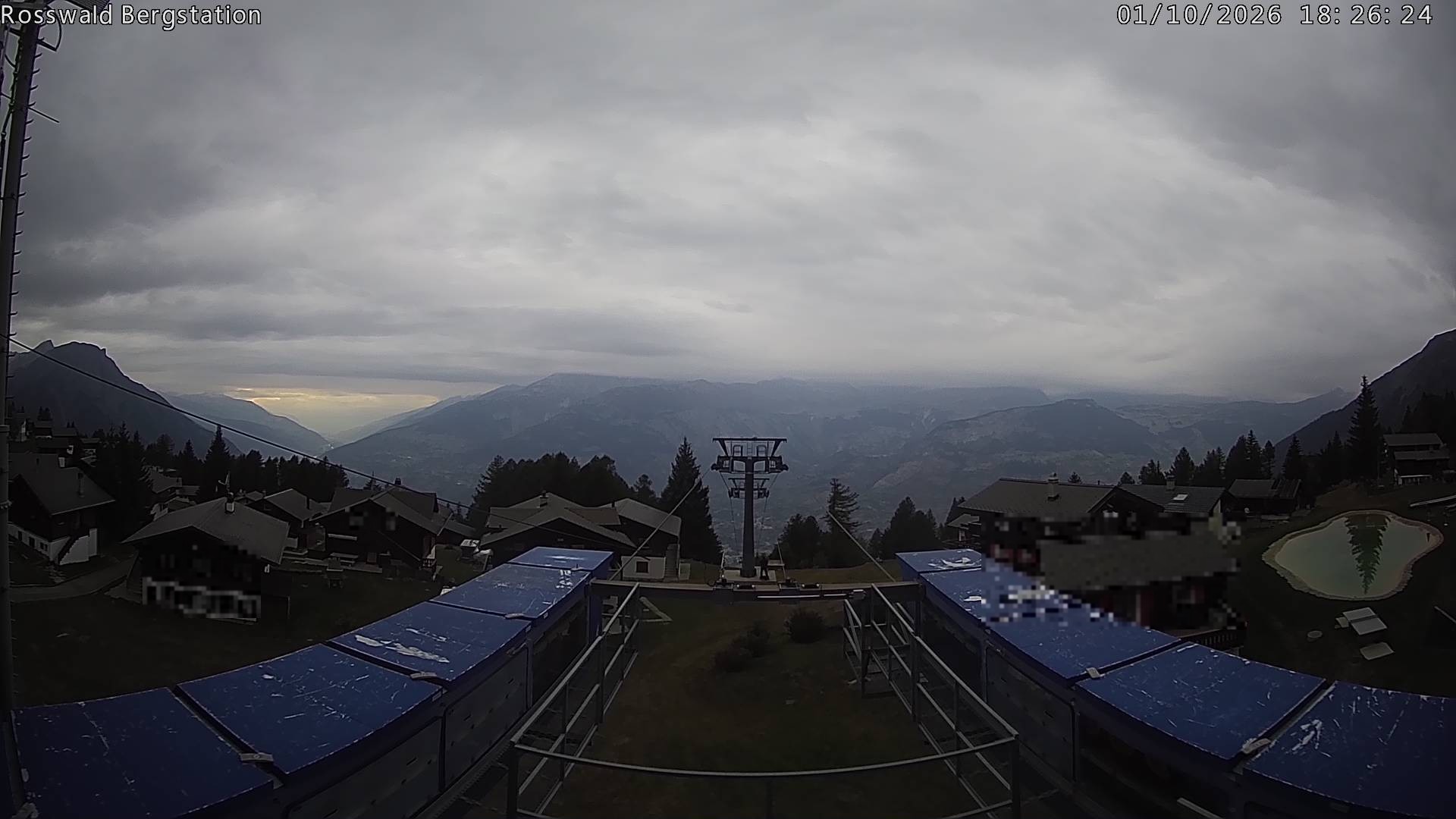 Archiv Foto Webcam Rosswald - Bergstation