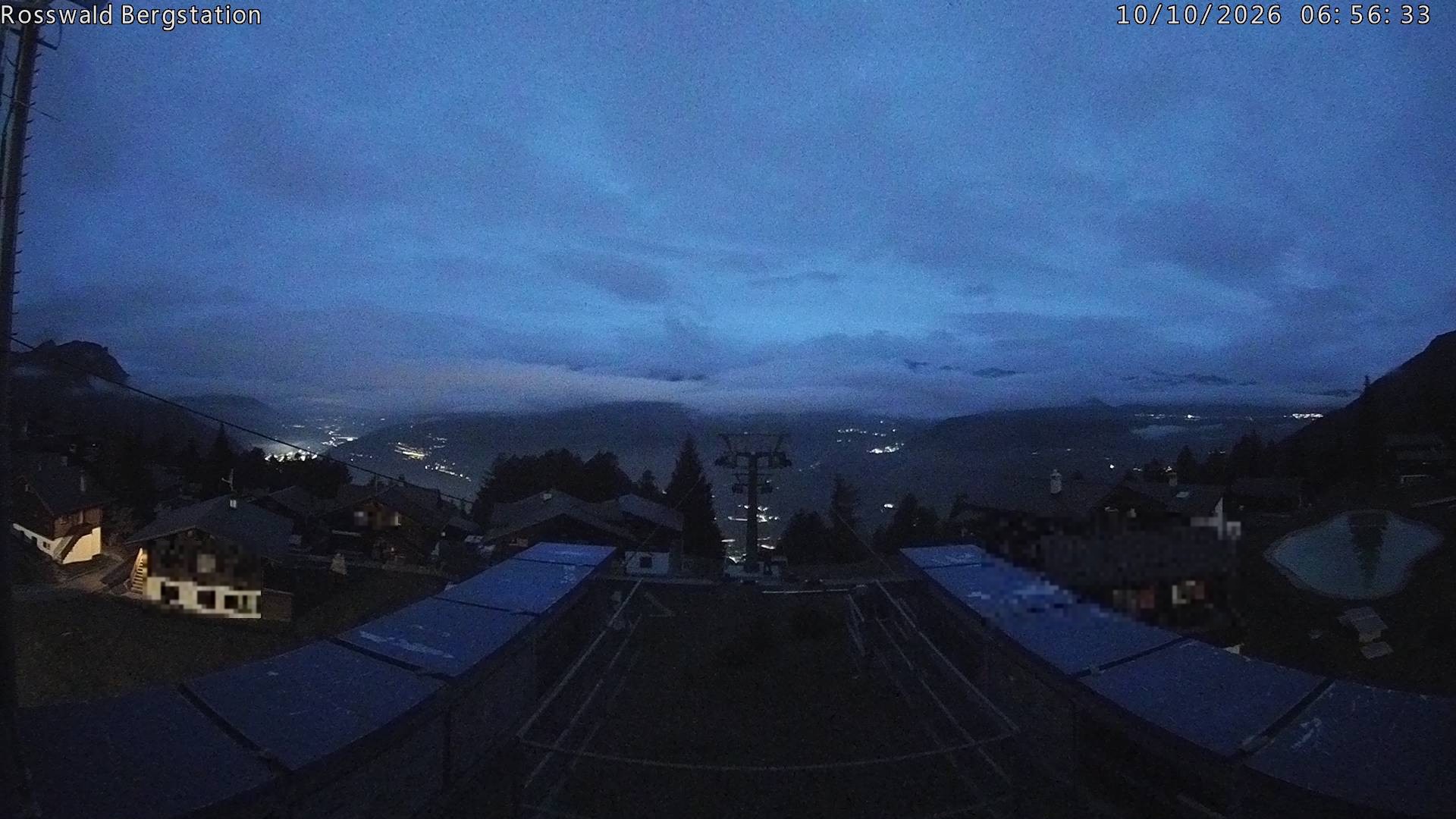 Archived image Webcam Rosswald - top station