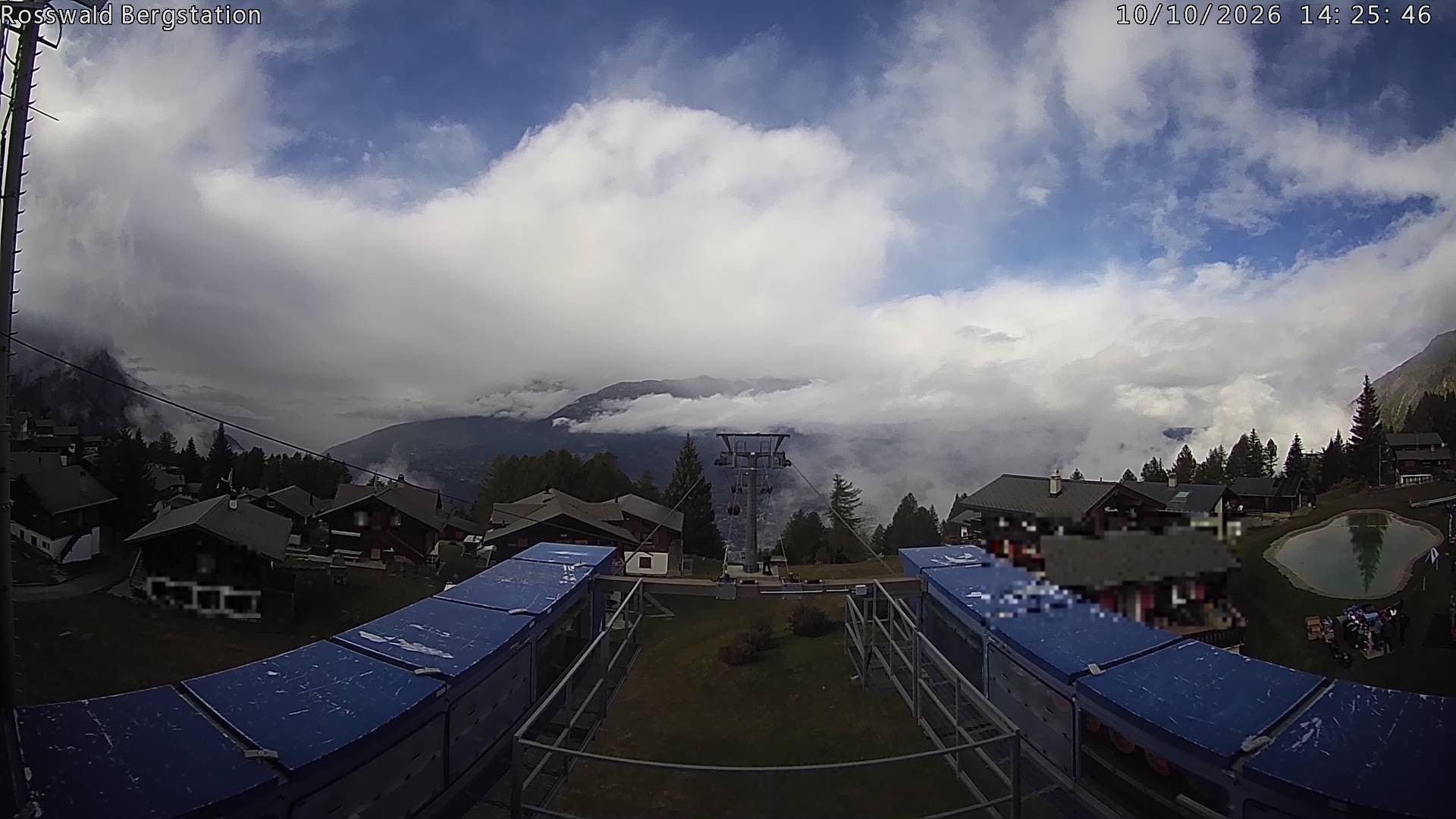 Archived image Webcam Rosswald - top station
