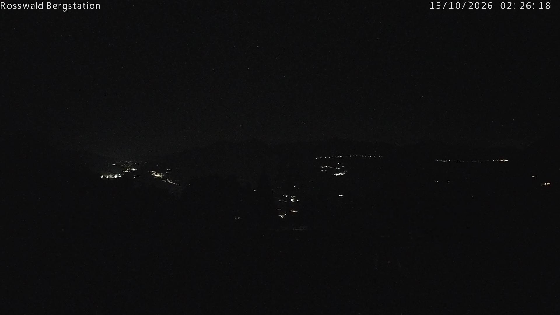 Archiv Foto Webcam Rosswald - Bergstation