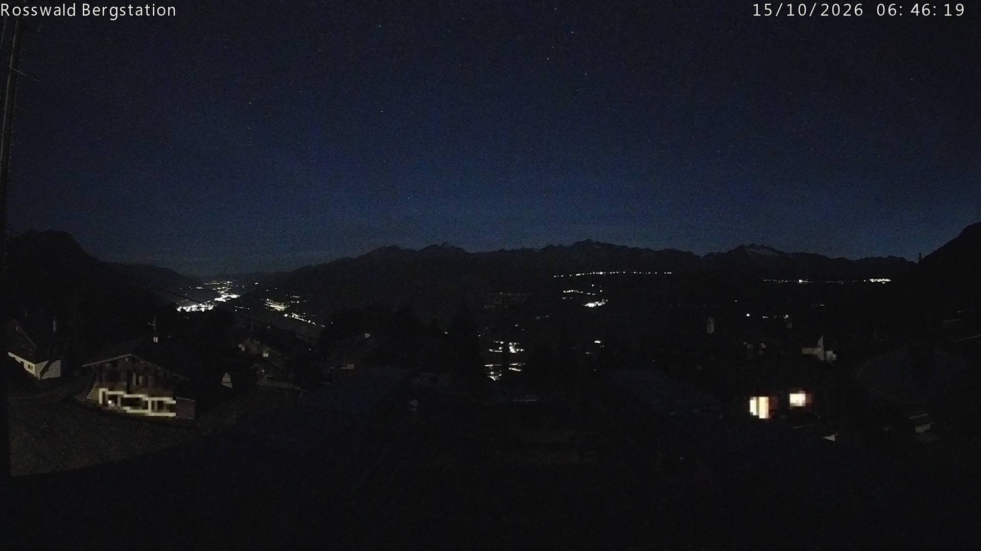 Archiv Foto Webcam Rosswald - Bergstation