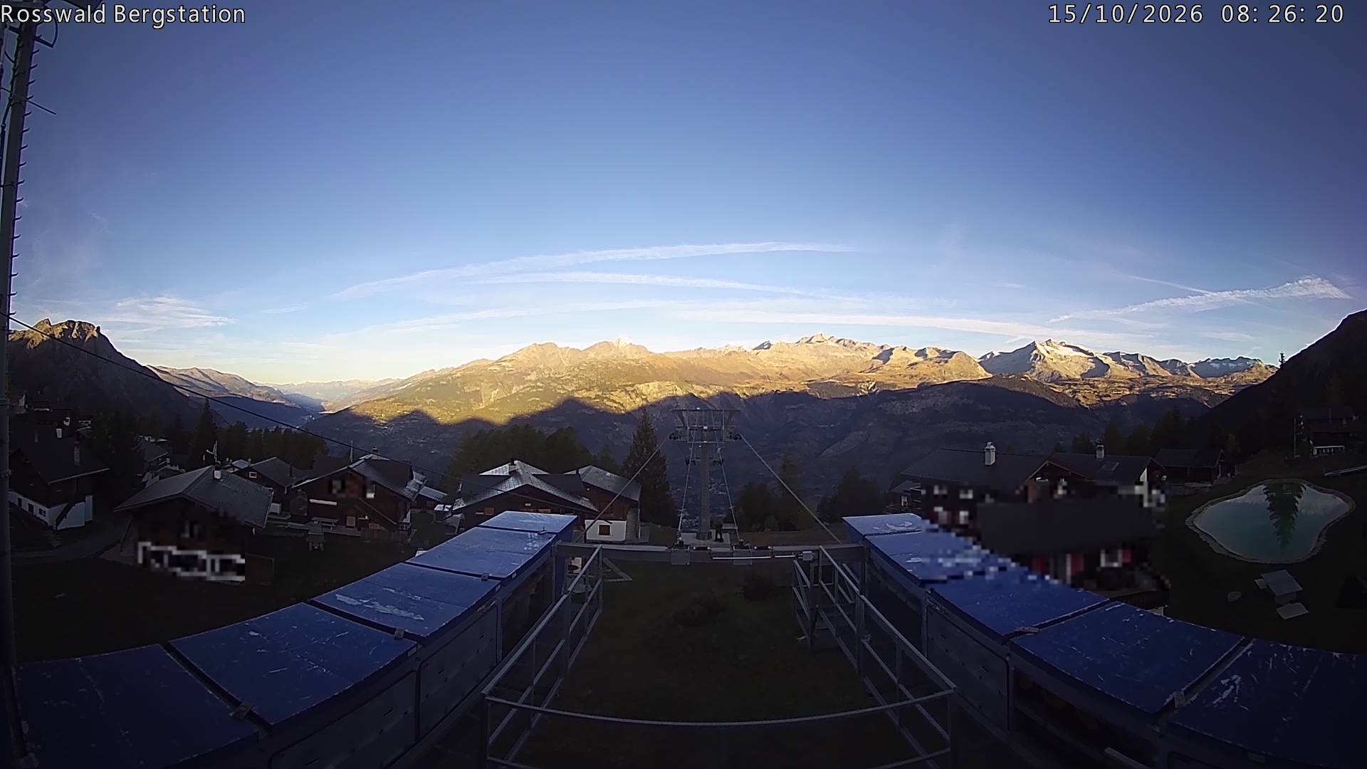 Archiv Foto Webcam Rosswald - Bergstation