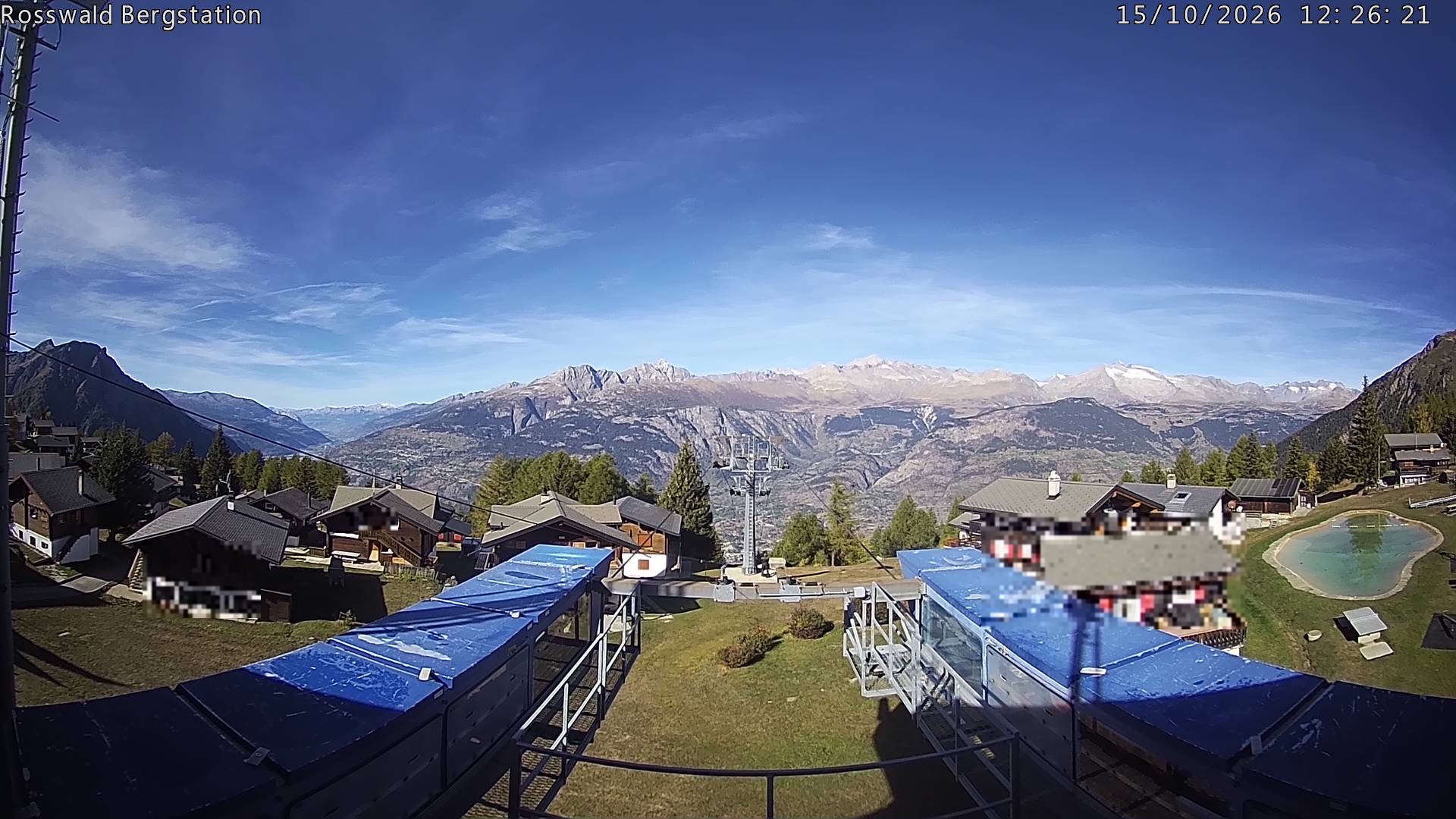 Archiv Foto Webcam Rosswald - Bergstation