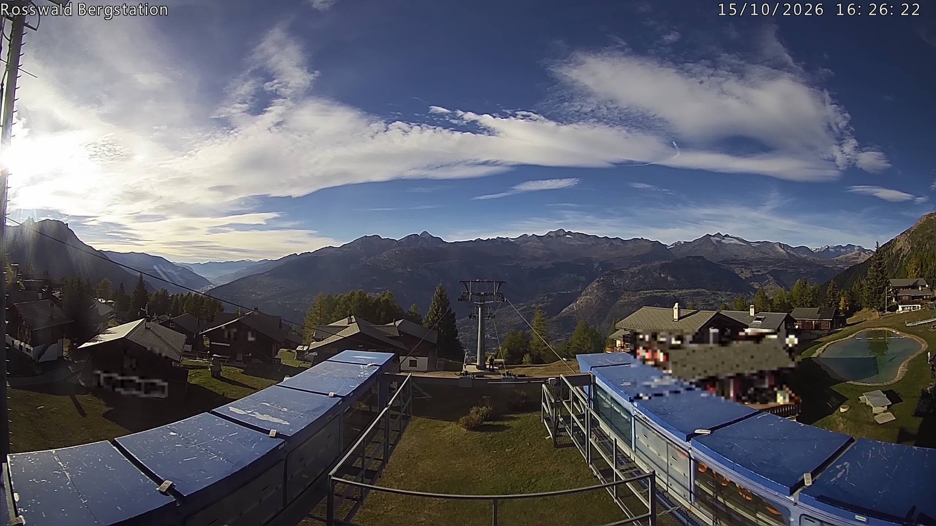 Archiv Foto Webcam Rosswald - Bergstation