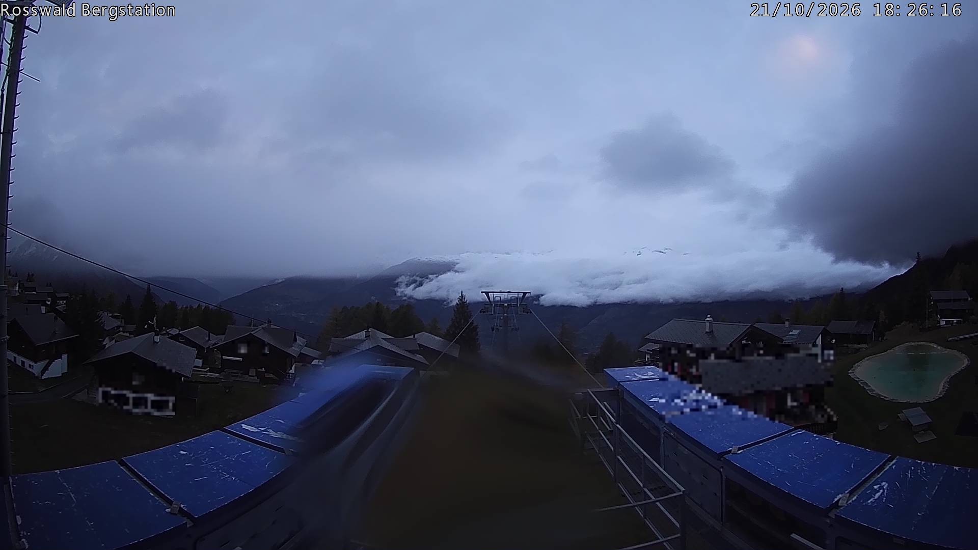 Archiv Foto Webcam Rosswald - Bergstation