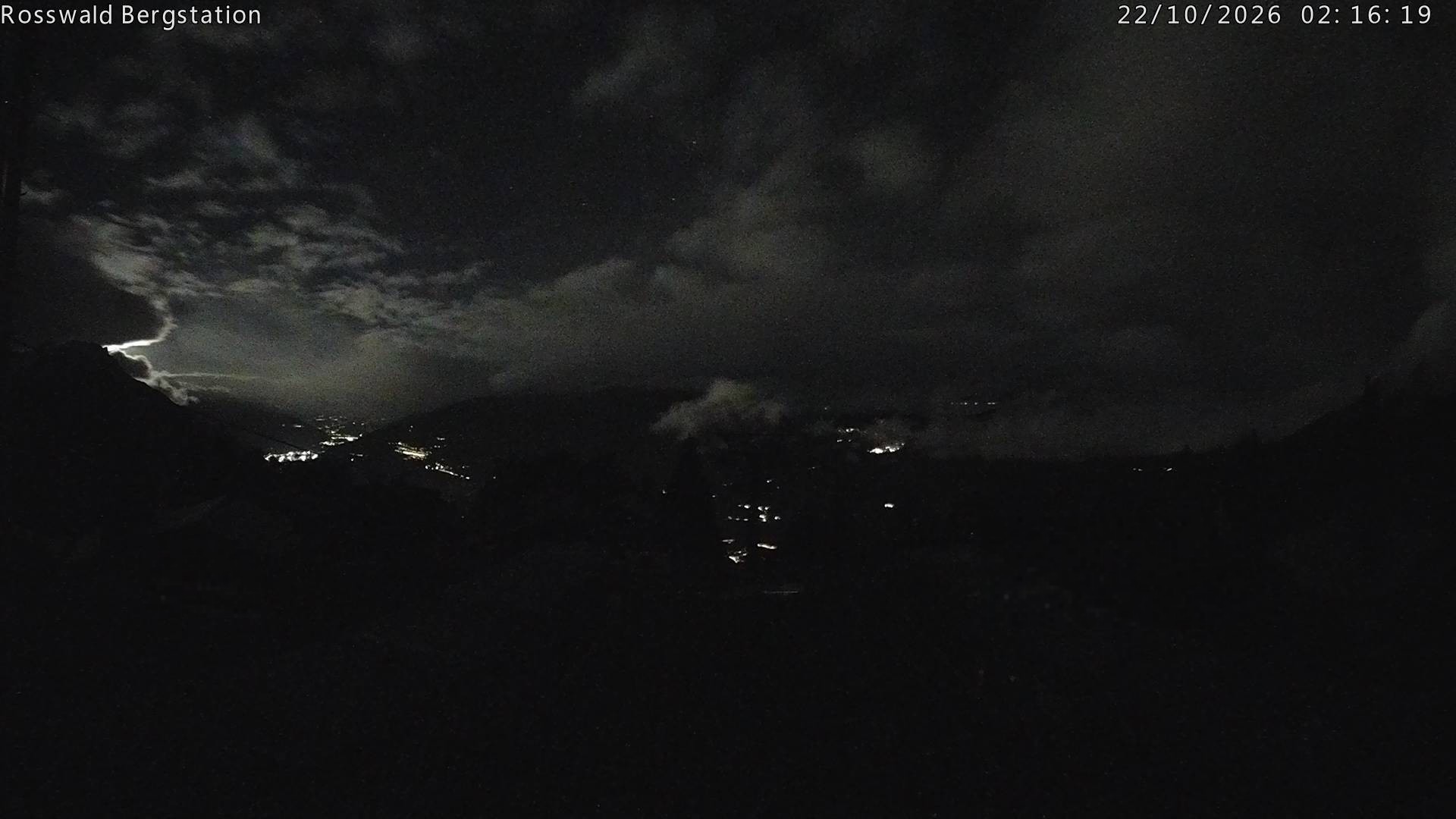 Archiv Foto Webcam Rosswald - Bergstation
