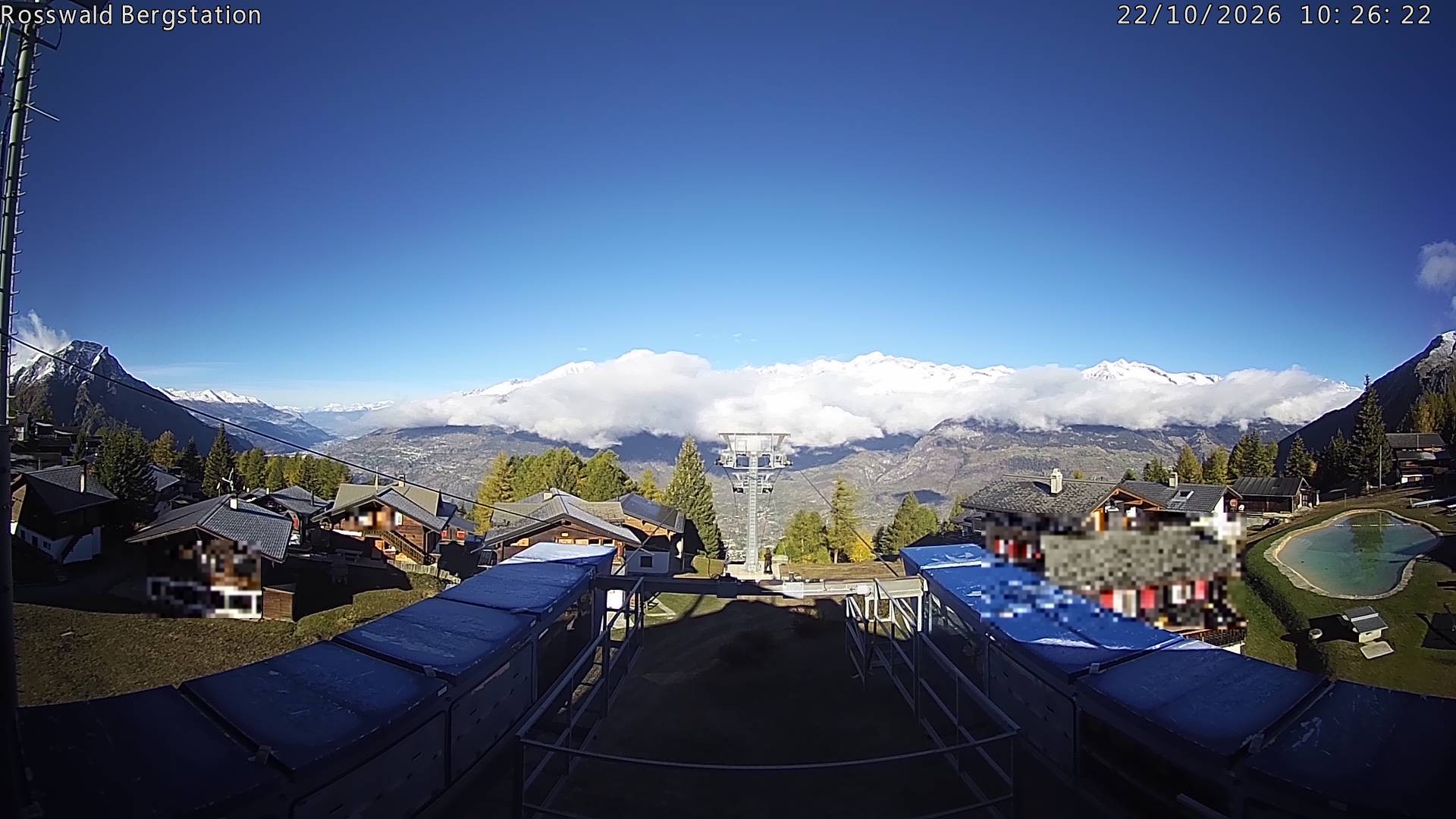Archiv Foto Webcam Rosswald - Bergstation