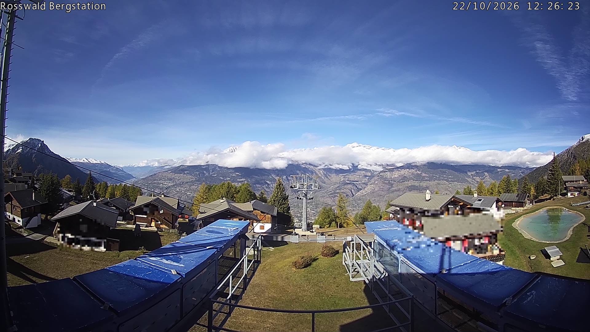 Archiv Foto Webcam Rosswald - Bergstation
