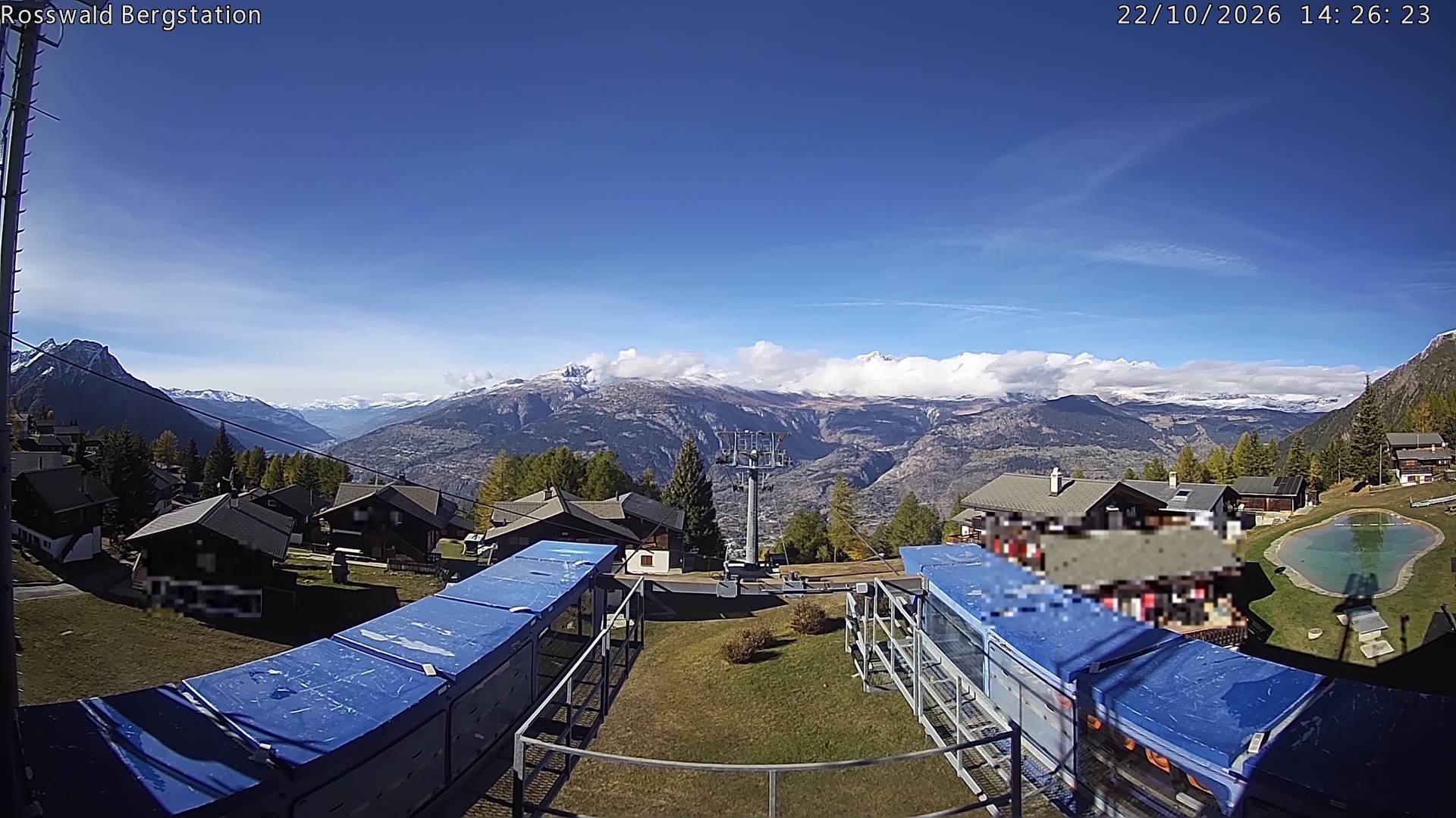 Archiv Foto Webcam Rosswald - Bergstation