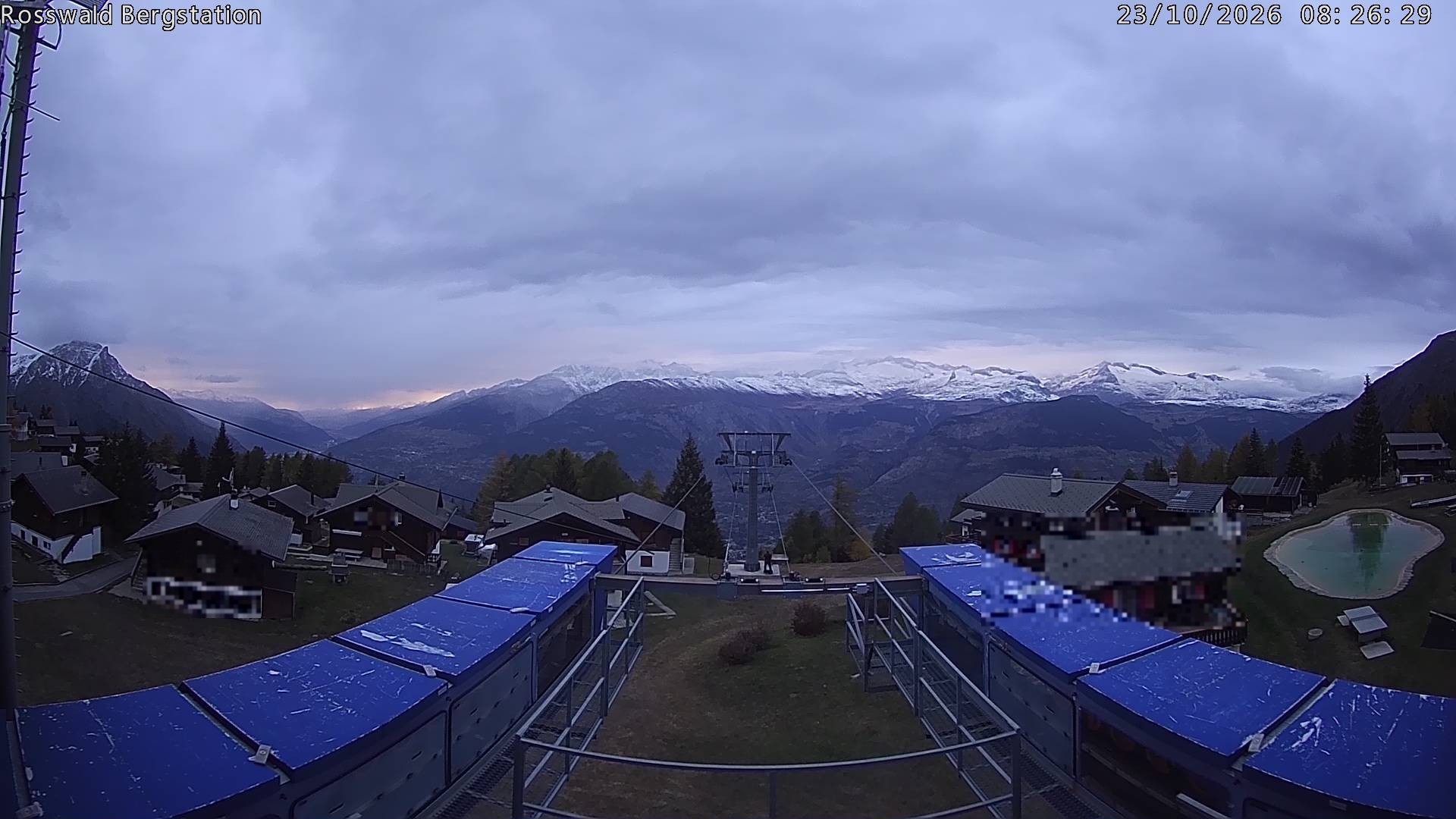 Archived image Webcam Rosswald - top station