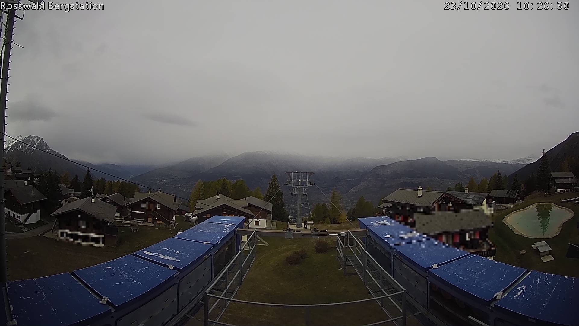 Archived image Webcam Rosswald - top station