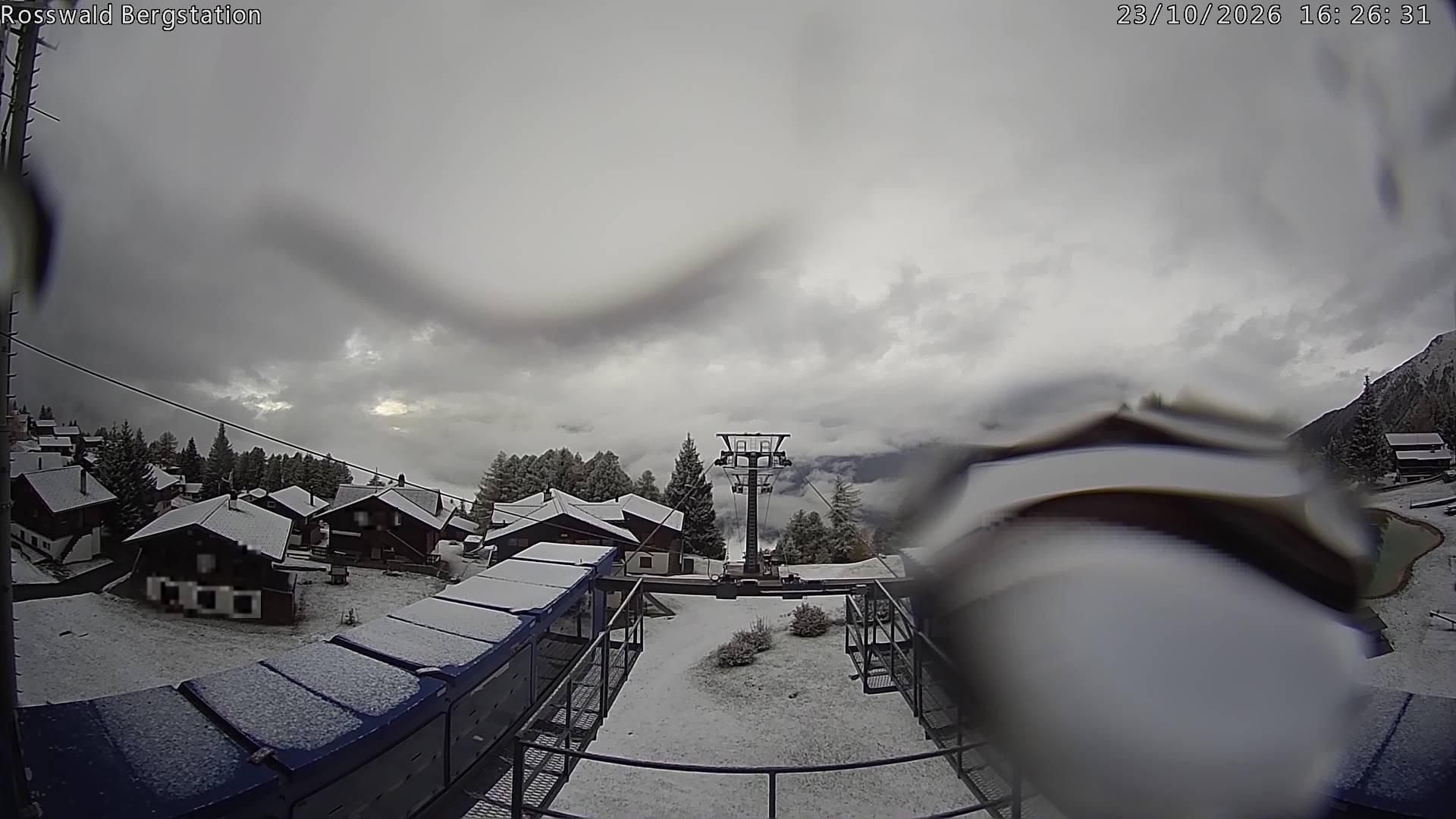Archived image Webcam Rosswald - top station