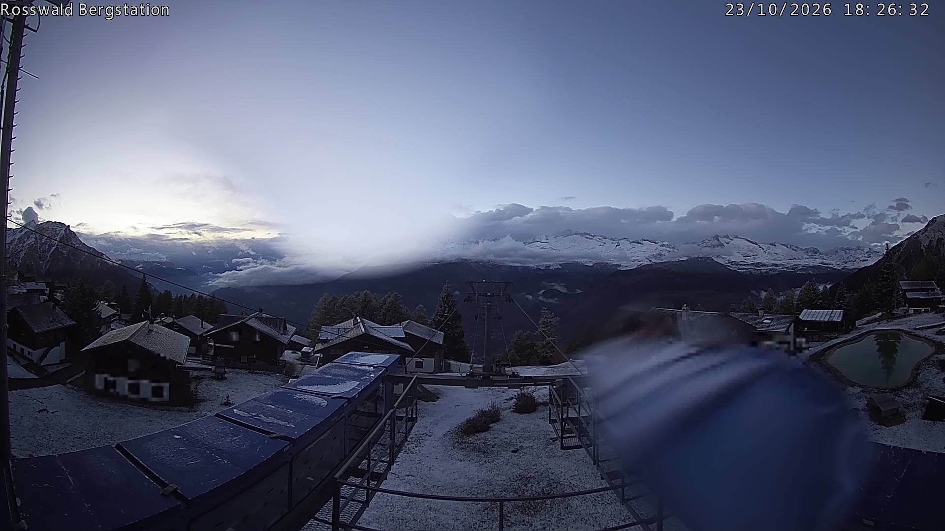 Archived image Webcam Rosswald - top station
