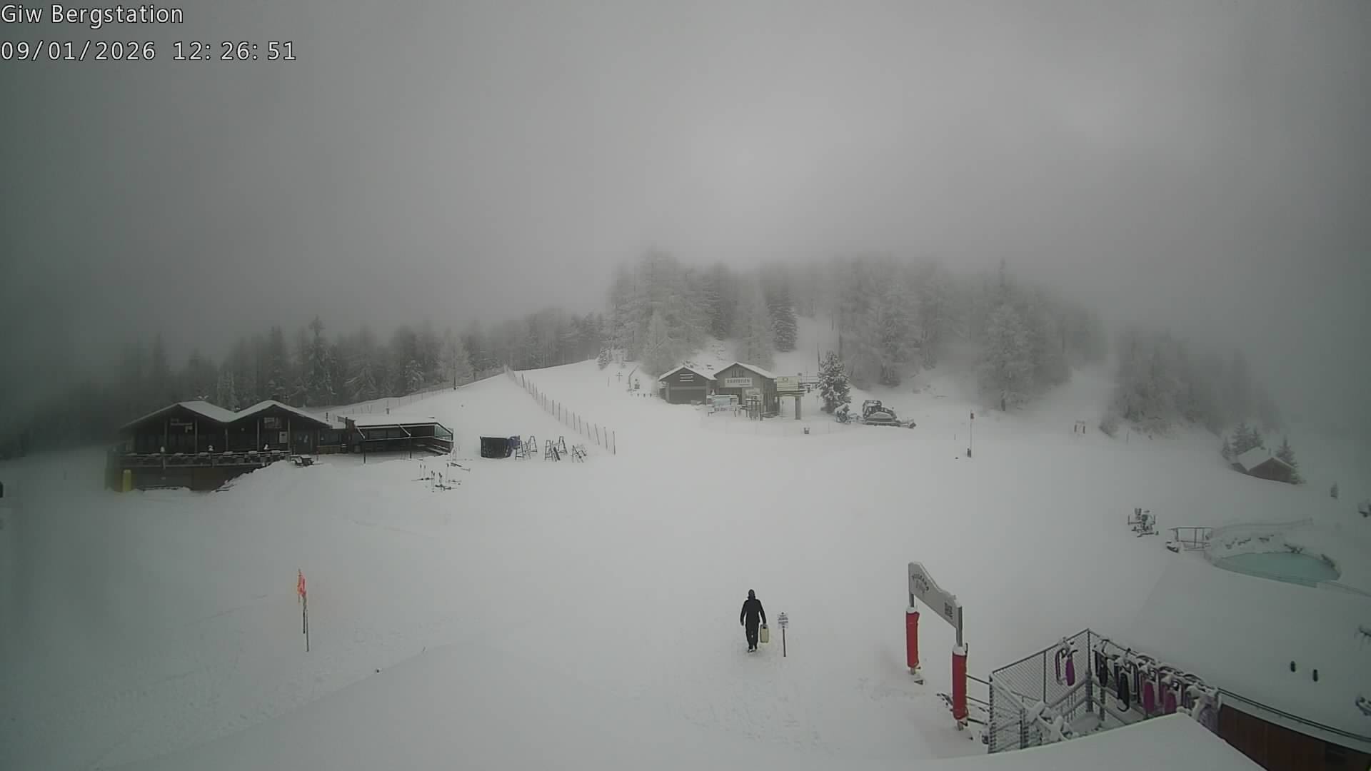 Archiv Foto Webcam Bergrestaurant Giw