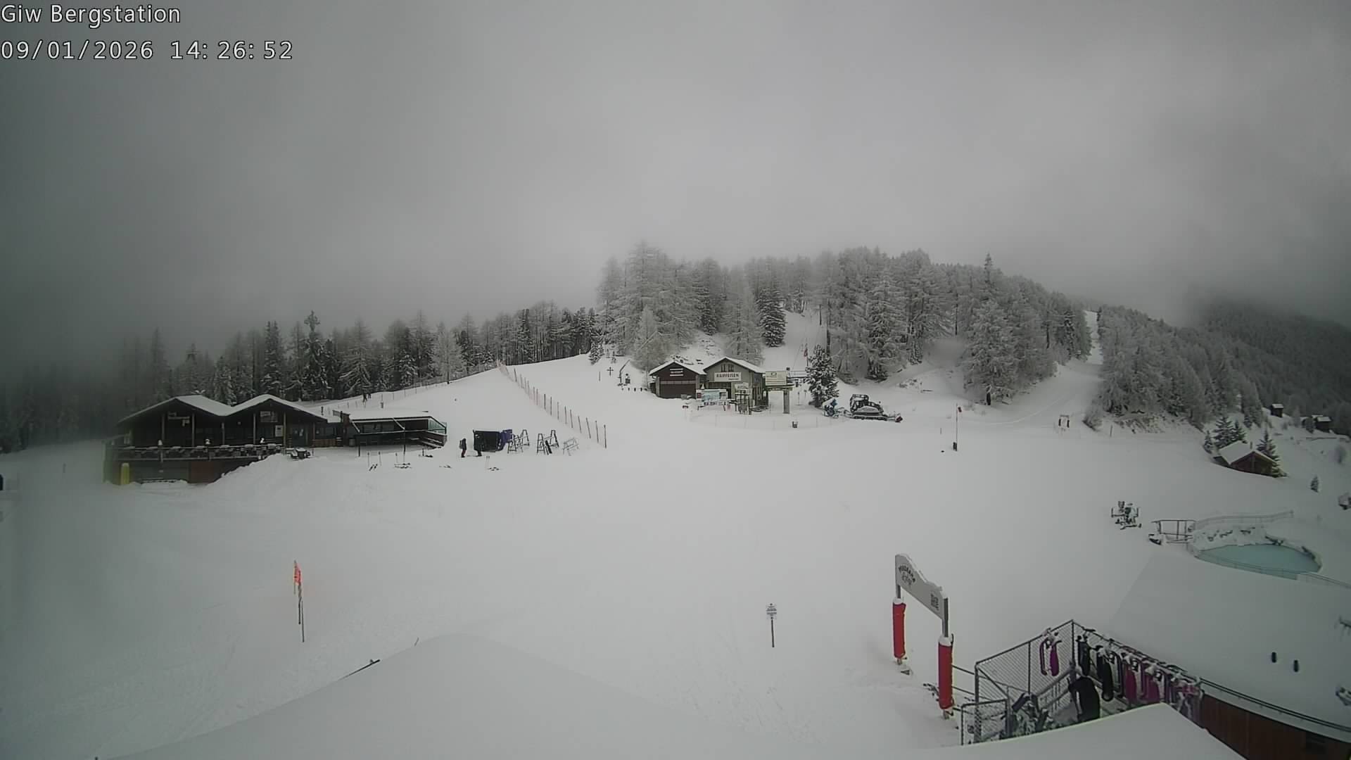 Archiv Foto Webcam Bergrestaurant Giw