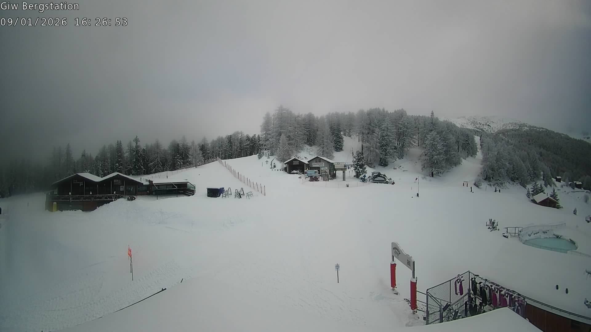 Archiv Foto Webcam Bergrestaurant Giw