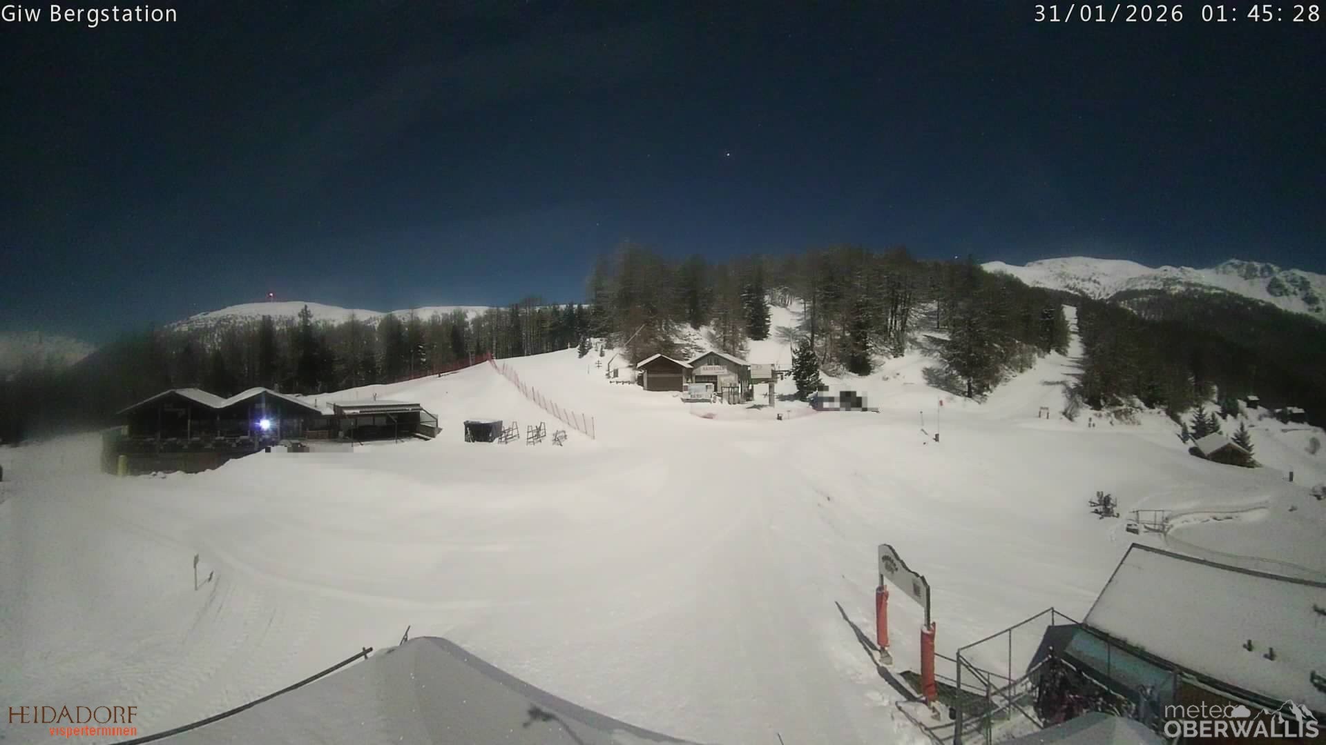 Archived image Webcam Mountain Restaurant Giw