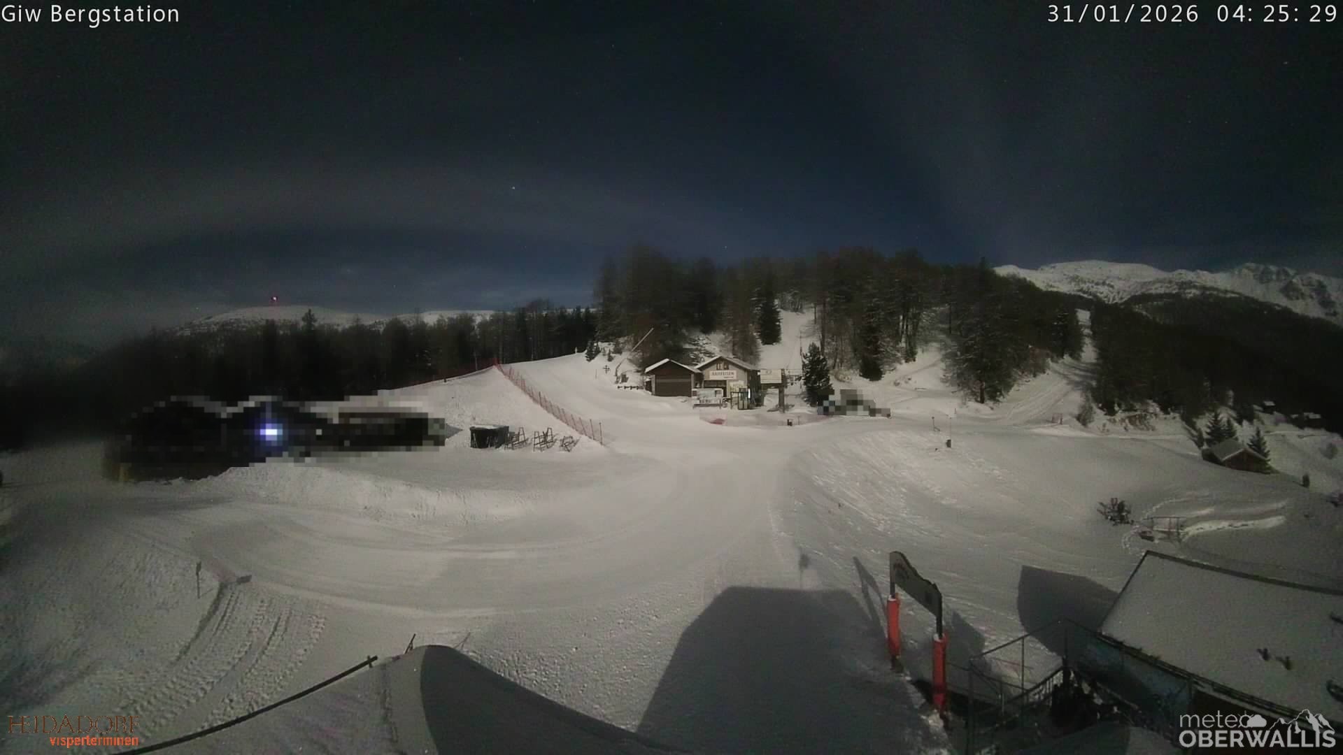 Archived image Webcam Mountain Restaurant Giw