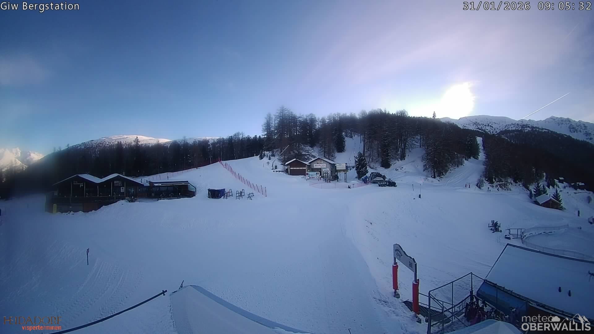 Archiv Foto Webcam Bergrestaurant Giw