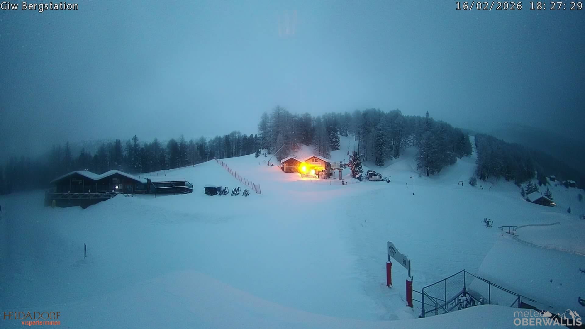 Archiv Foto Webcam Bergrestaurant Giw