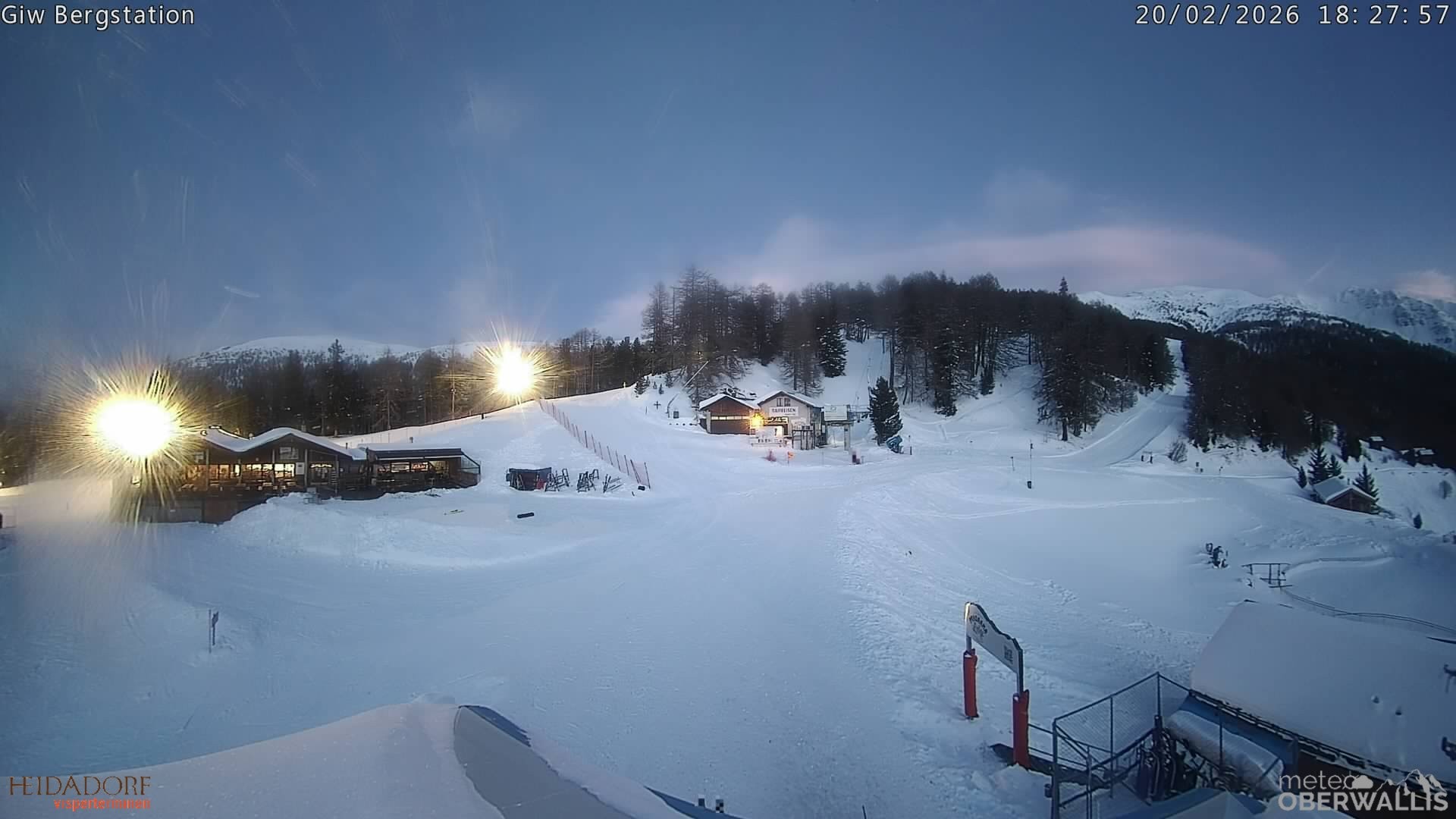 Archiv Foto Webcam Bergrestaurant Giw